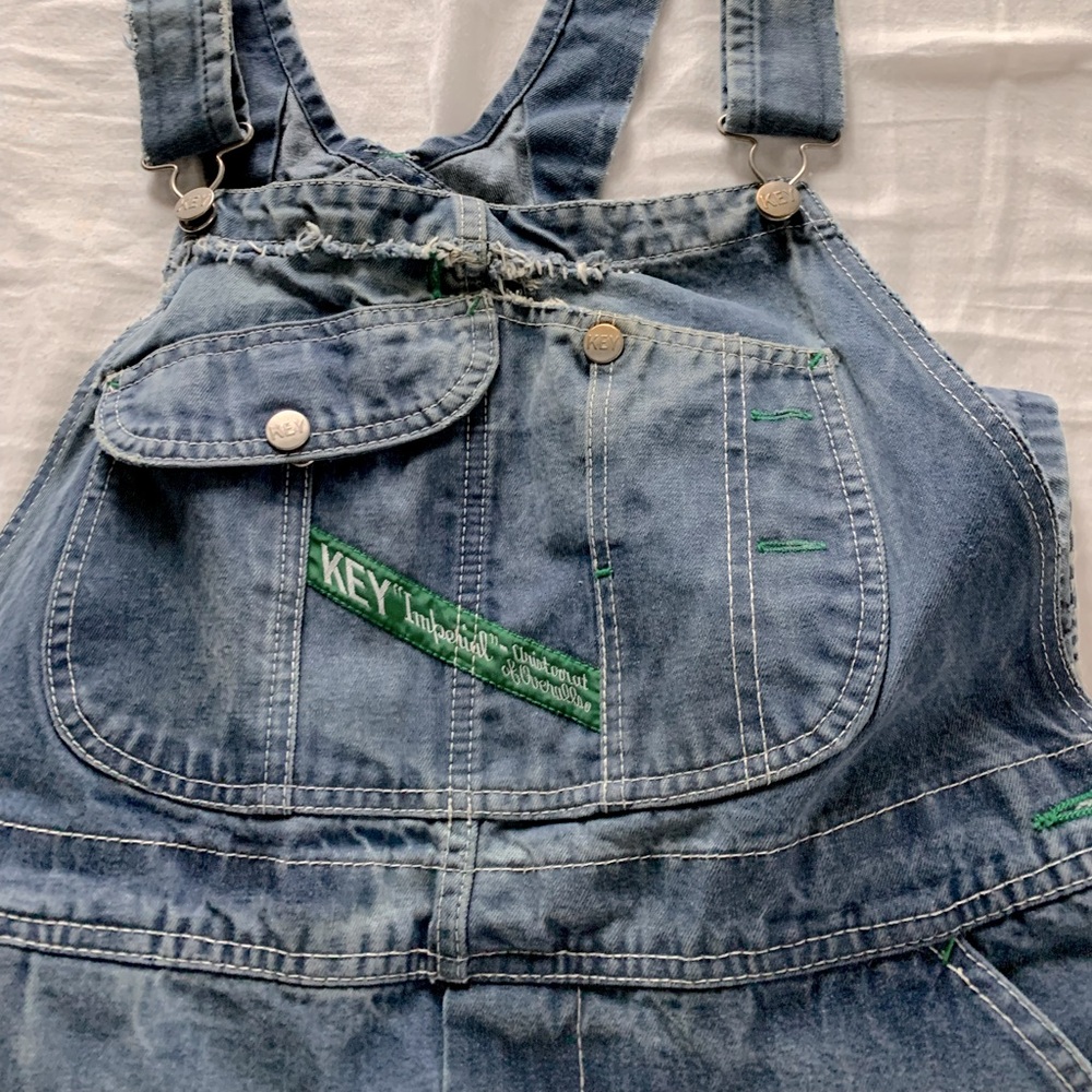 Women's Blue Denim Overalls